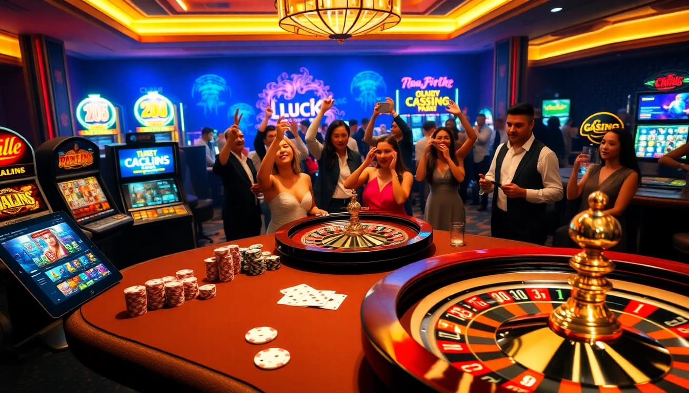 Engage in excitement at trang chủ LUCK8 with luxurious casino visuals and thrilling gameplay.