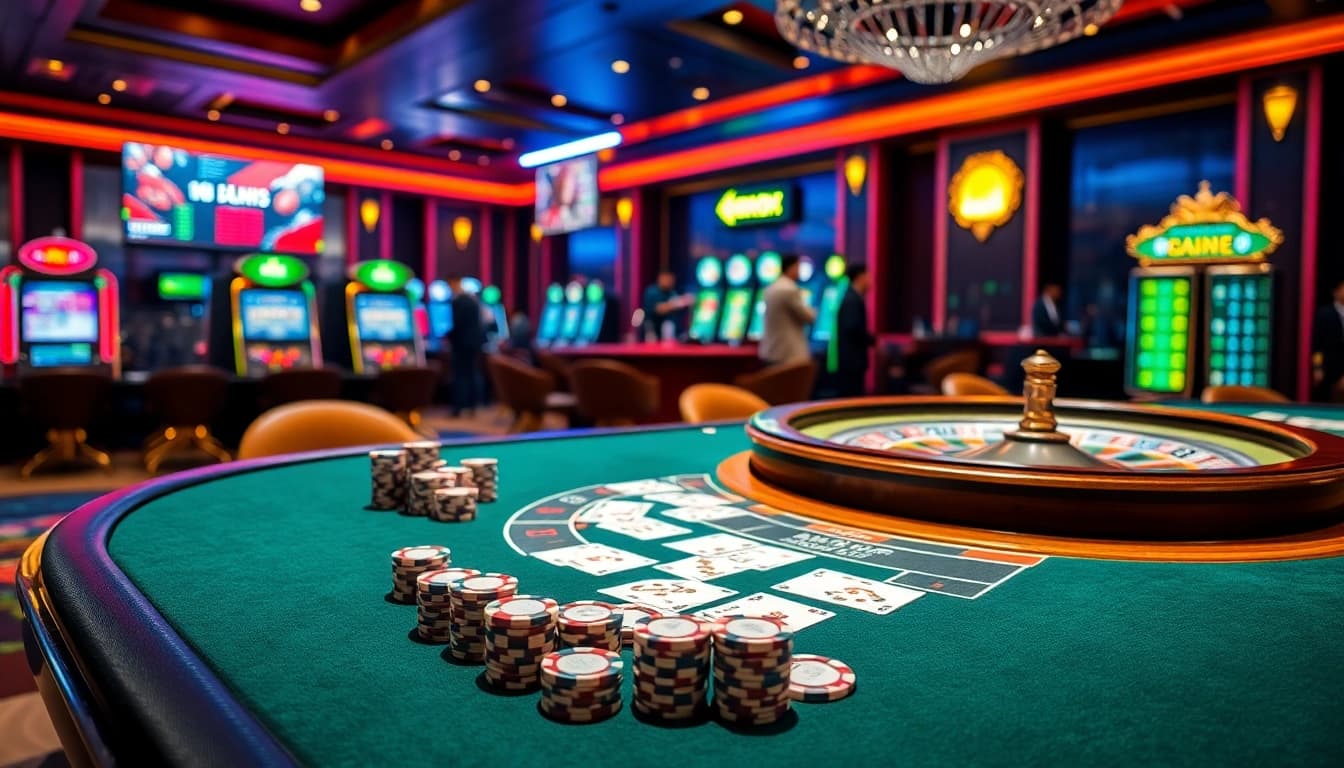Experience the thrills at Nhà cái U888 with exciting casino games and vibrant gaming atmosphere.