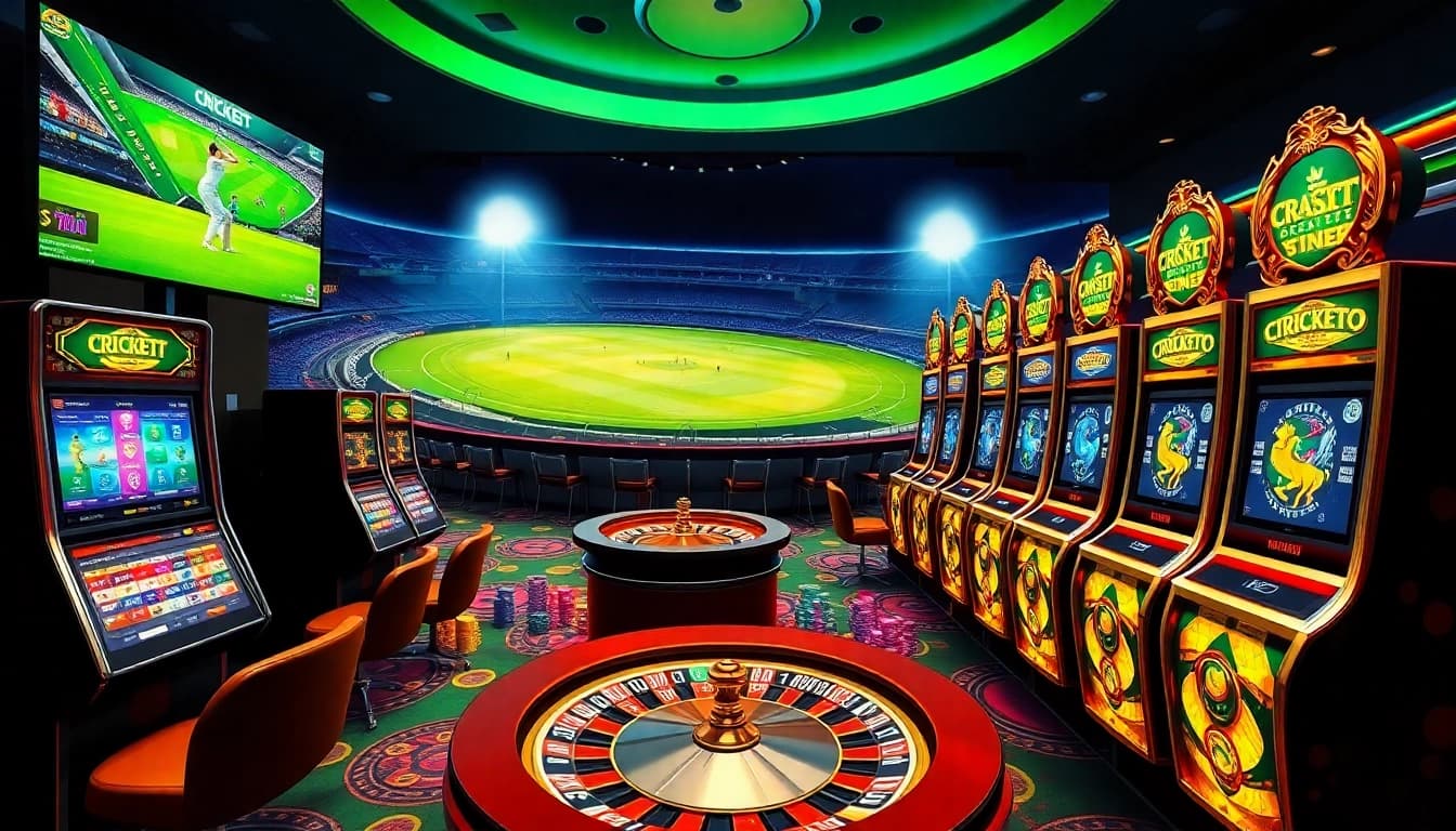 Engage in online cricket betting at crickex.fit with vibrant casino visuals and dynamic betting interfaces.