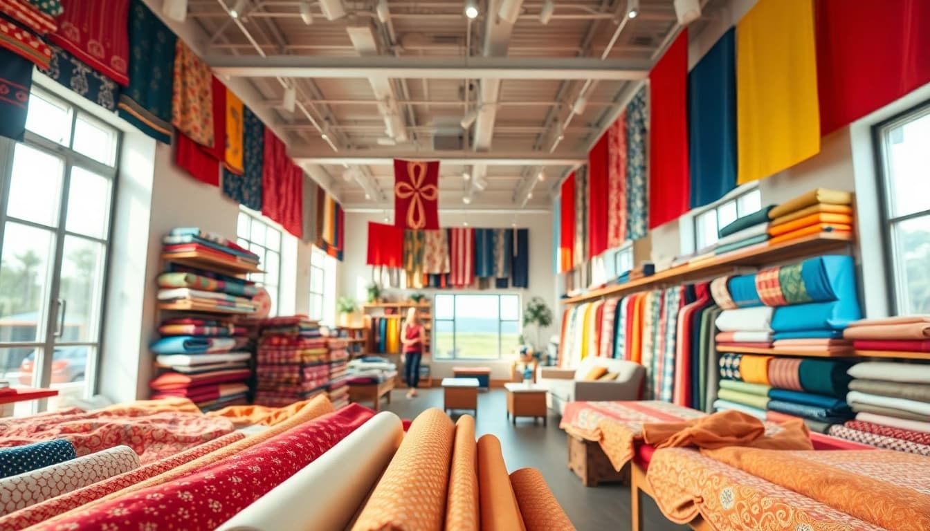 Stoffen webshop nederland biedt een diversiteit aan kleurrijke stoffen voor elk project.