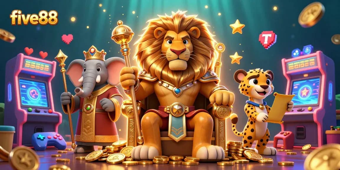 Discover exciting wins with five88's captivating casino experience featuring vibrant characters.