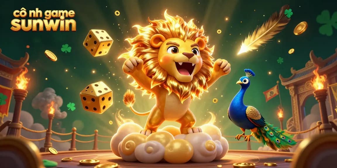 Experience thrilling wins at cổng game sunwin with a dynamic casino-themed illustration.