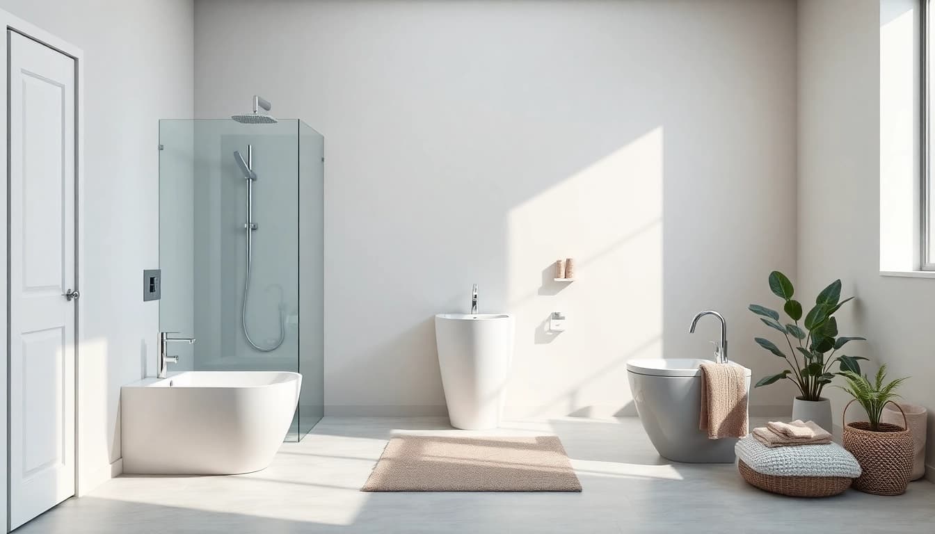 Innovative sonni sanitär solutions showcased in a modern bathroom environment.