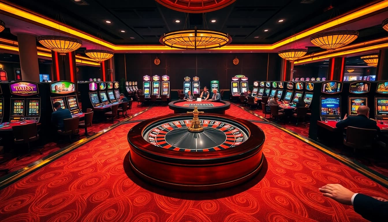Experience the excitement of gambling at https://new88.help/ with vibrant roulette wheels and engaging poker tables.