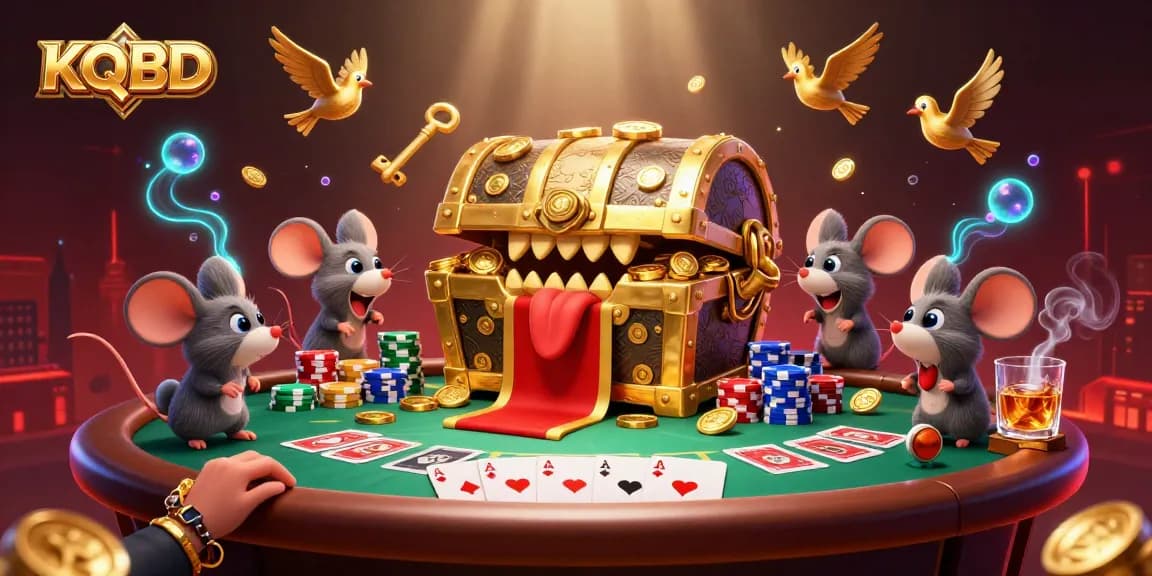 Track the KQBD soccer scores instantly as adventurous mice discover treasures and riches in a vibrant casino scene.