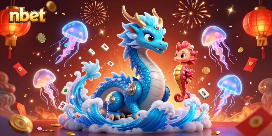 Experience thrilling nbet gameplay with a mesmerizing underwater scene featuring dragons and knights.