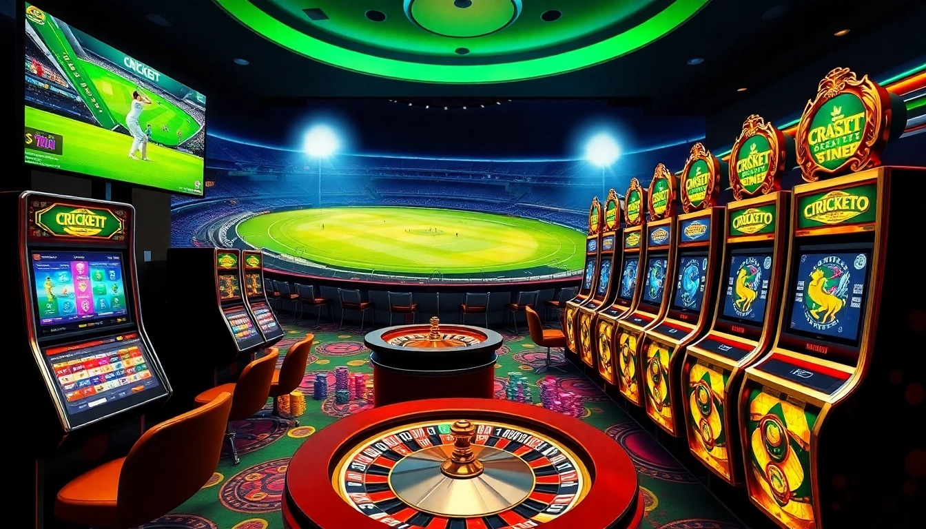 Engage in online cricket betting at crickex.fit with vibrant casino visuals and dynamic betting interfaces.