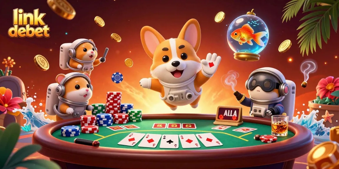 Join the fun in the link debet space station casino with vibrant poker action and dreamy visuals.