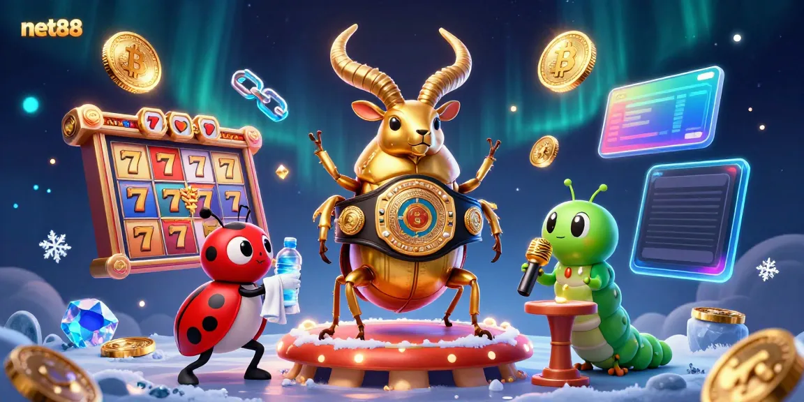 Experience thrilling gameplay with net88 as a golden stag beetle champion takes center stage.