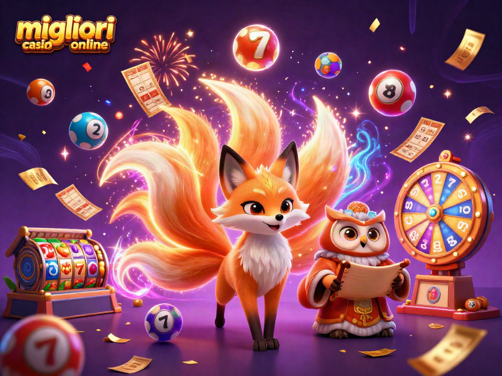 Scopri i migliori casinò online con lo spirito della volpe e i premi luminosi.