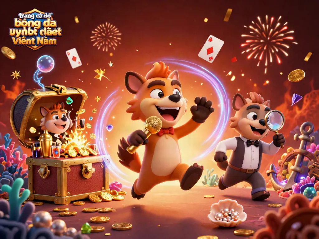 trang cá độ bóng đá uy tín nhất Việt Nam mang đến hình ảnh hài hước trong casino với những chú linh cẩu.