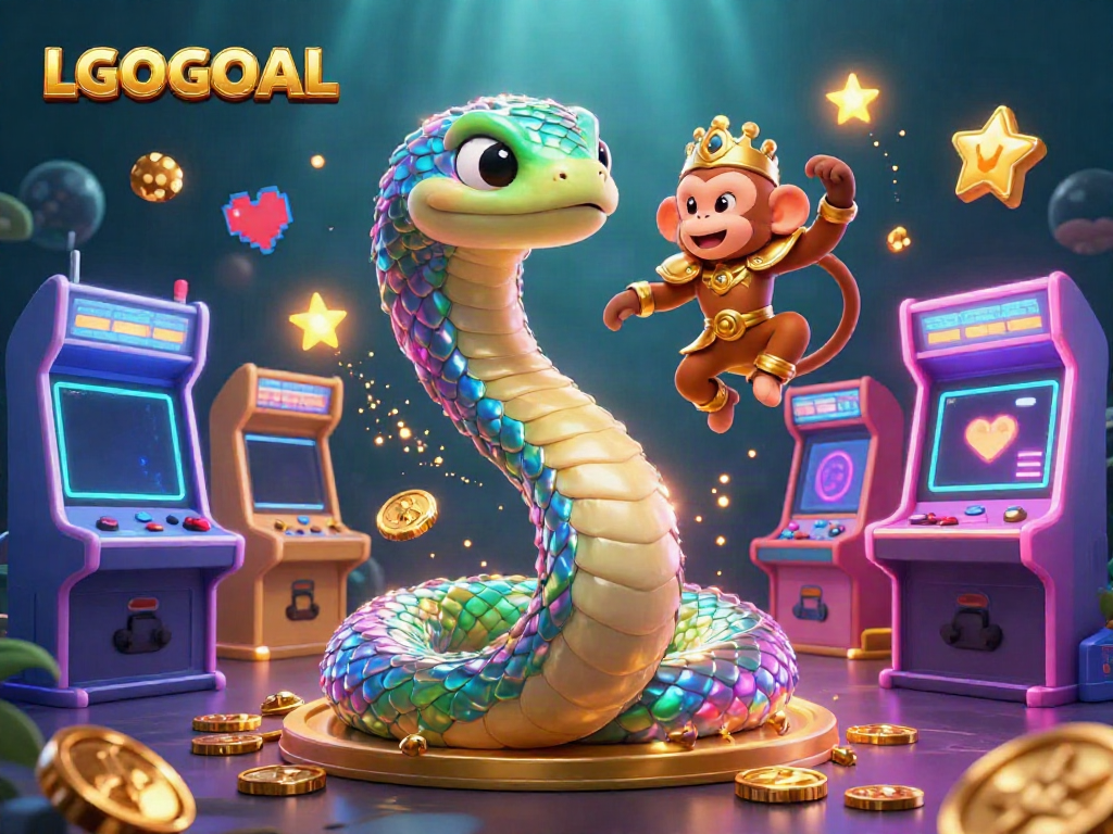 Experience thrilling betting moments with LGOGOAL's vibrant casino scene showcasing fantasy characters and dynamic game elements.