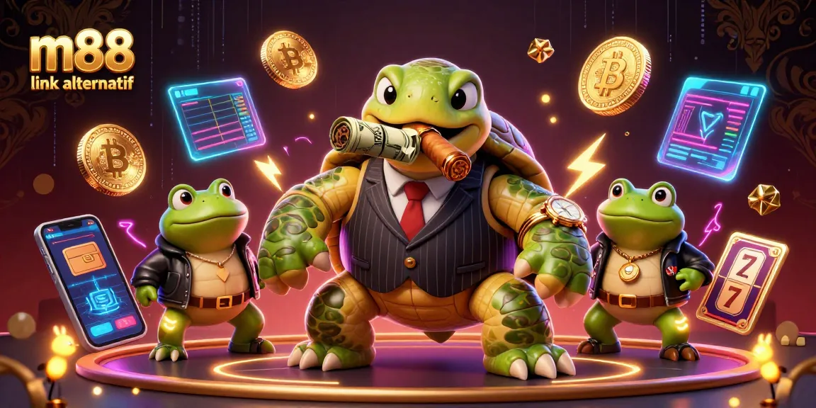 Experience the thrill of betting with M88 link alternatif featuring a dynamic 3D casino scene
