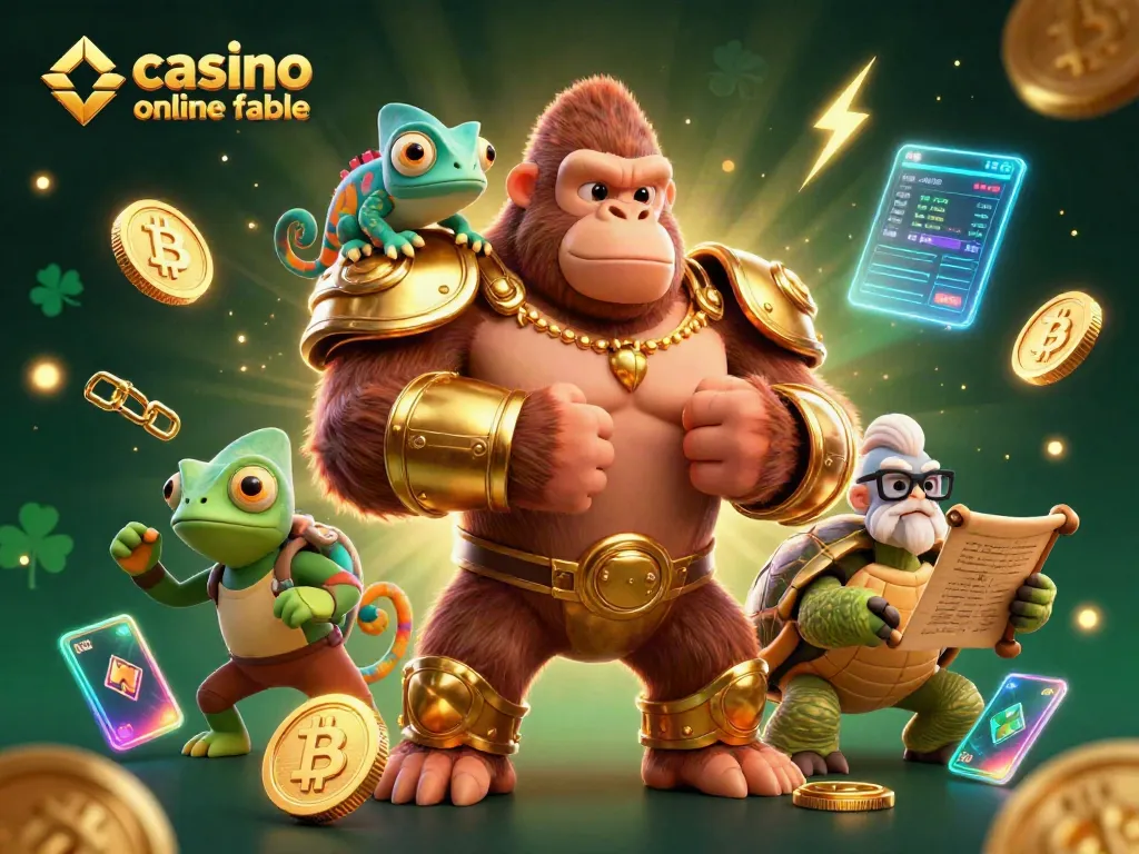 Disfruta de una experiencia emocionante en casino online fiable, donde el gorila rey desafía la suerte.
