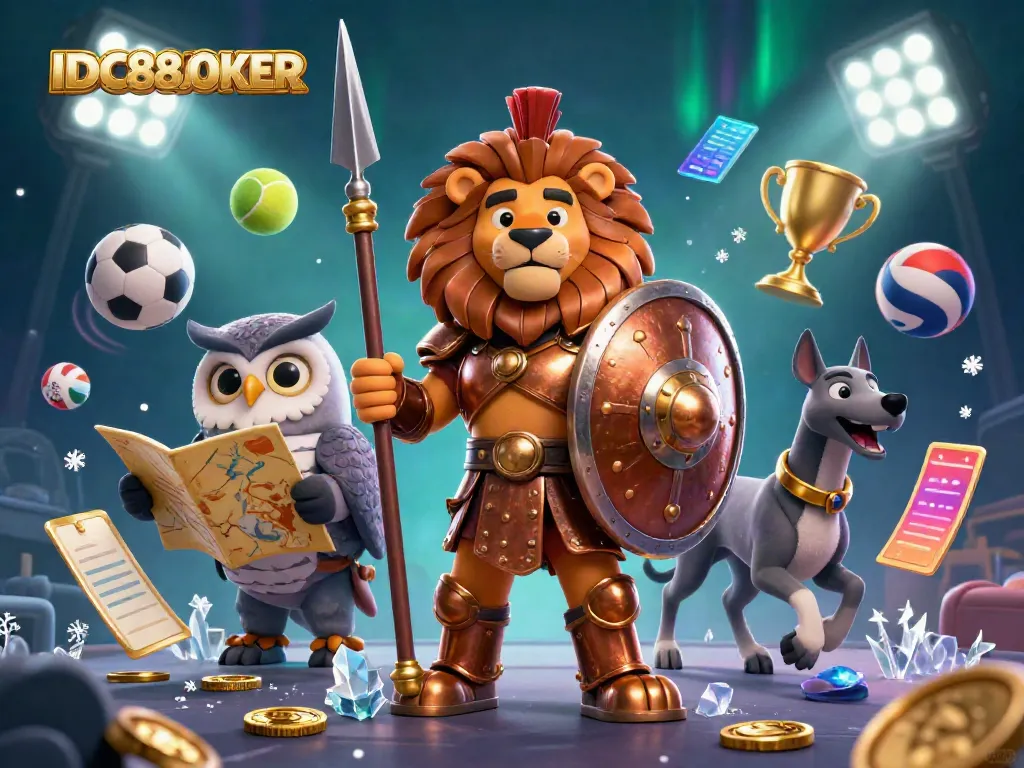 Engage with thrilling casino action at IDC88JOKER, where characters and dynamic game elements collide.