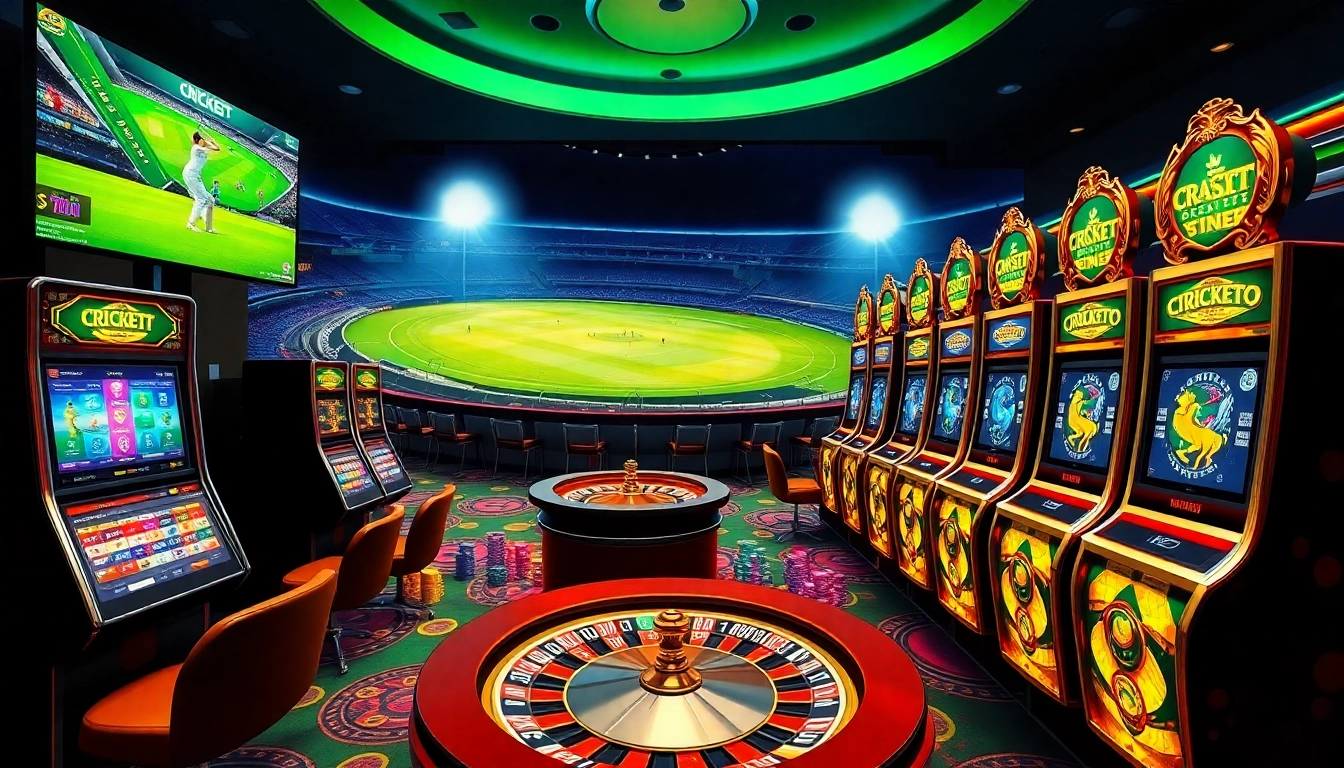 Engage in online cricket betting at crickex.fit with vibrant casino visuals and dynamic betting interfaces.