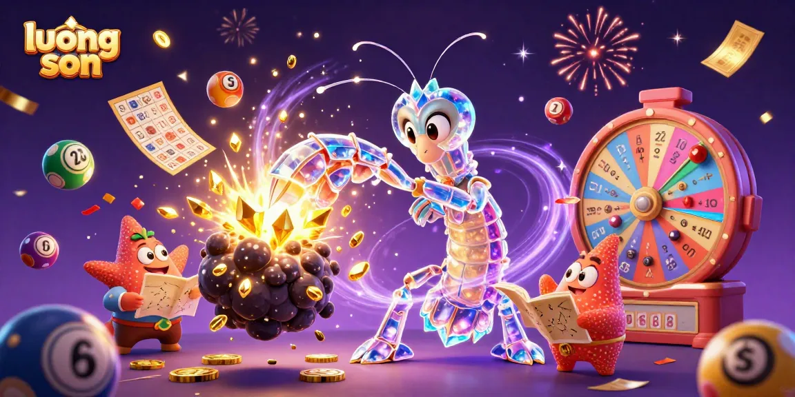 Experience thrilling wins at luong son with vibrant lottery balls and exciting gaming elements in action.