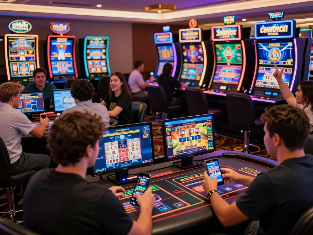 CWIN's homepage showcasing live players enjoying various games at the trang chủ cwin virtual casino, highlighting the exciting gaming atmosphere.