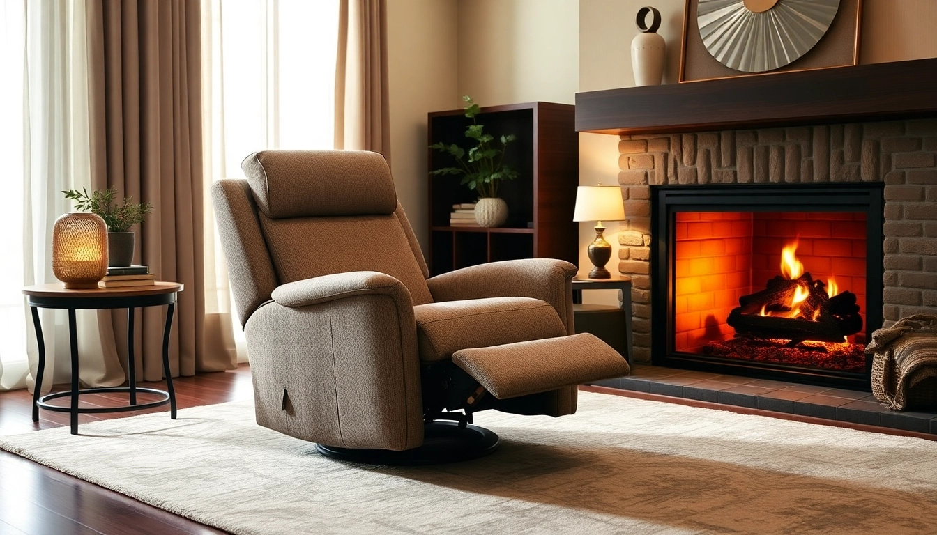 Cozy power lift recliners enhance relaxation in a stylish living room setting.