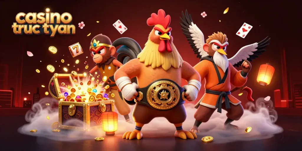 Chơi casino trực tuyến tại sòng bạc tuyệt vời với hoạt hình 3D độc đáo và hình ảnh thú vị.