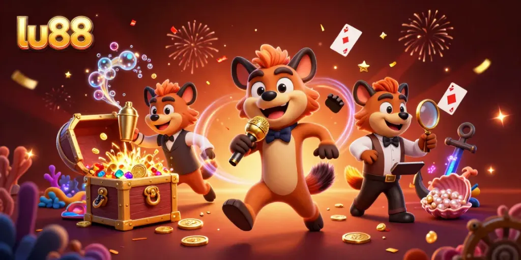 Experience thrilling laughter at lu88's vibrant comedy casino captivating players with vivid characters and exciting games.