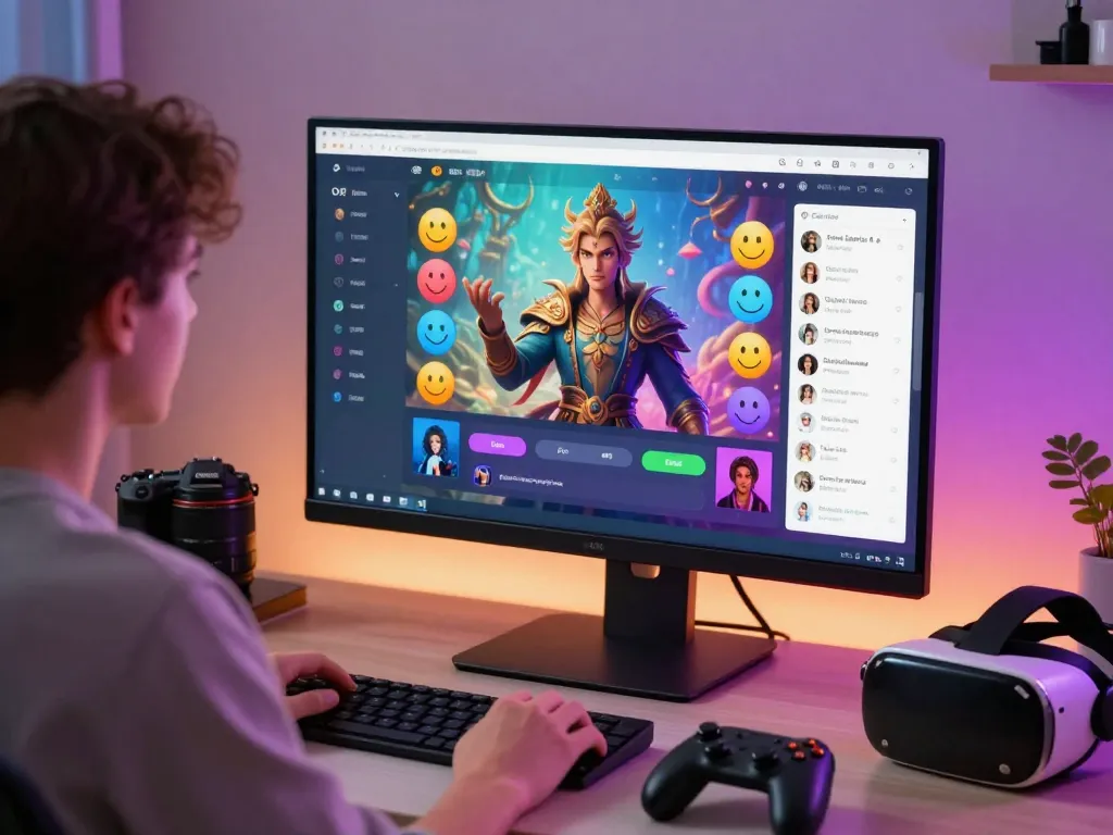 Engaging chat scene with CrushOn AI character customization and interactive elements.