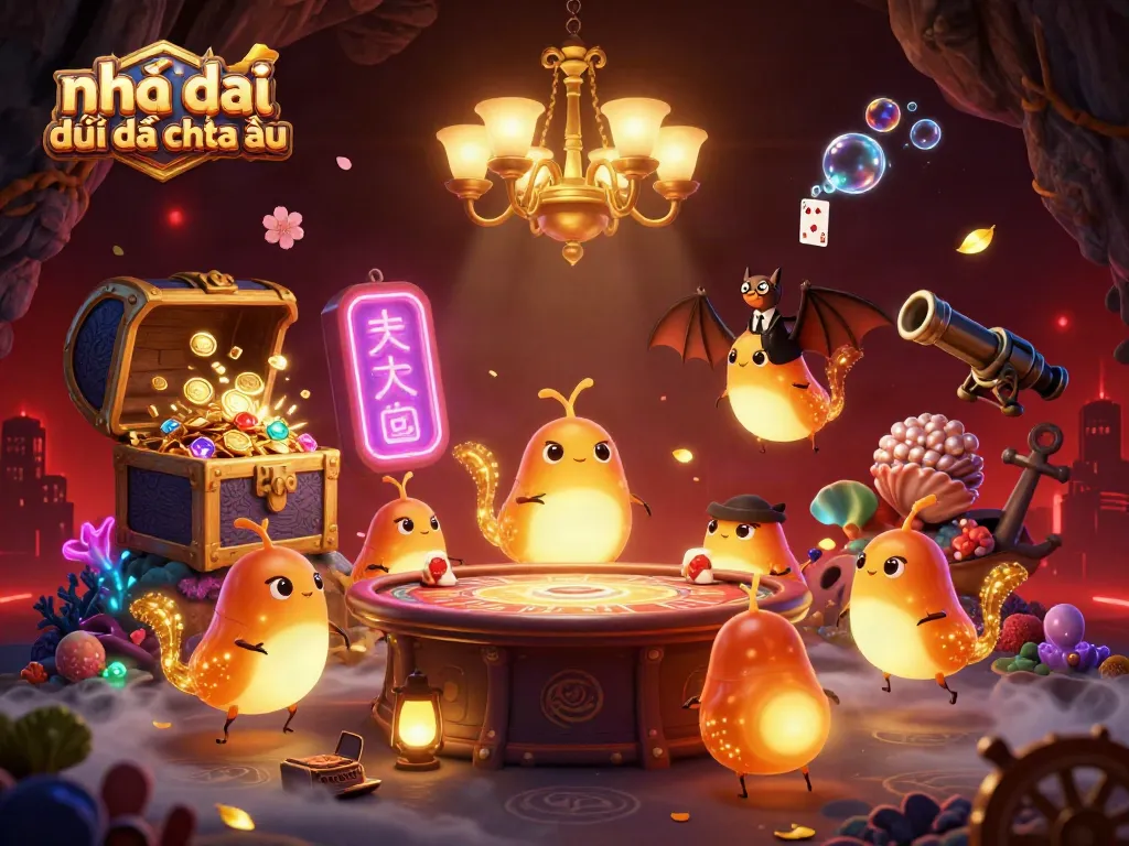 Sử dụng nhà cái hàng đầu đến từ châu Âu, nhóm đom đóm chiếu sáng sòng bạc trong hình ảnh 3D sống động.