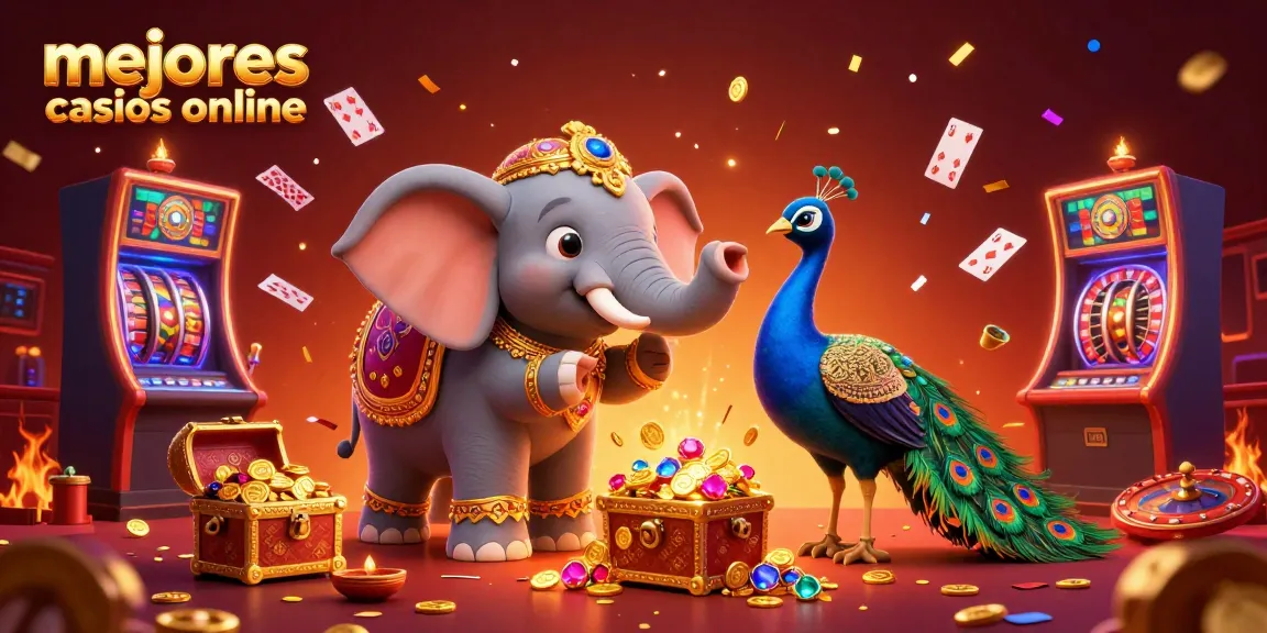 Juega en los mejores casinos online con tragamonedas, cartas y un ambiente festivo cautivador.