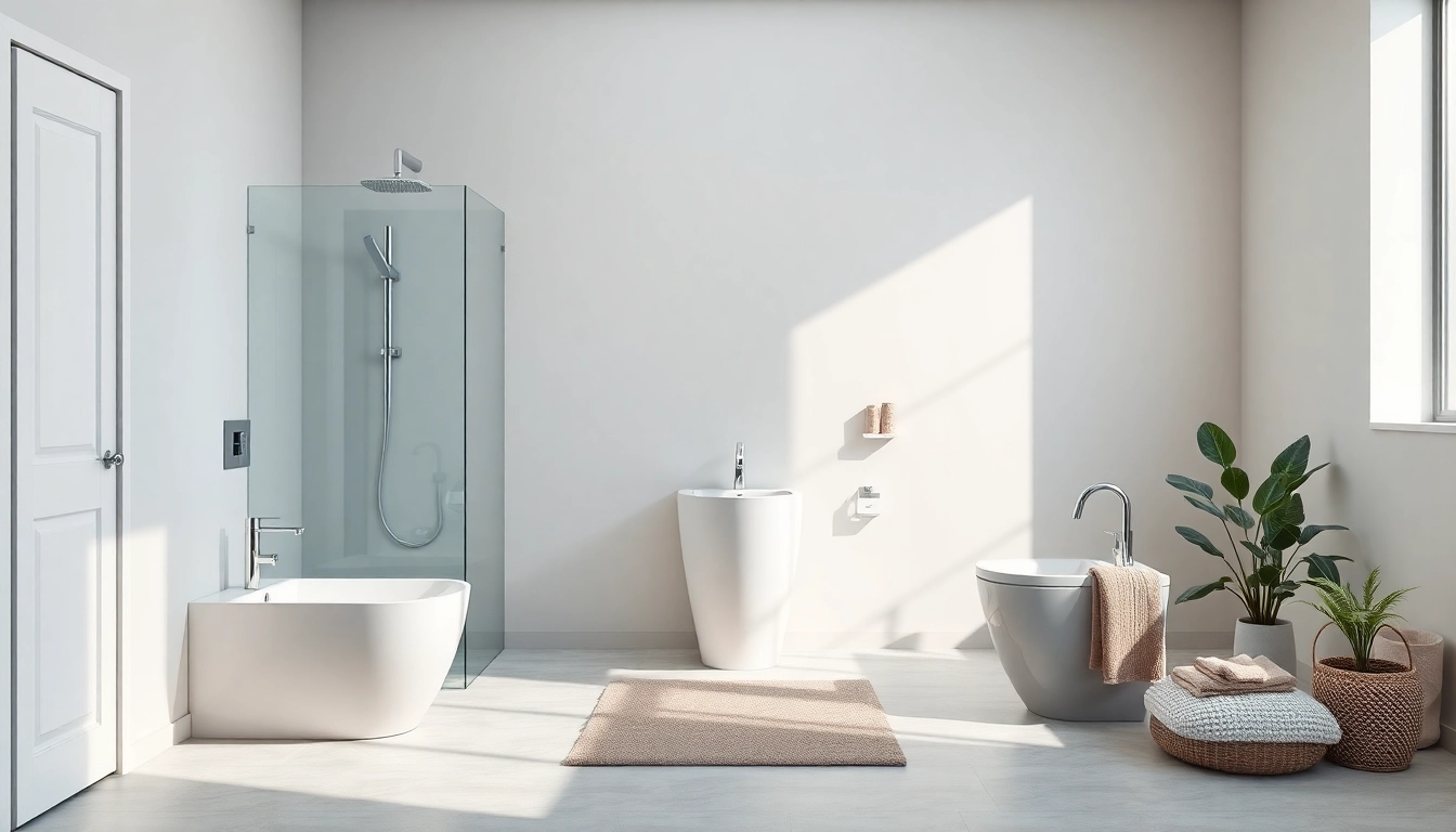 Innovative sonni sanitär solutions showcased in a modern bathroom environment.
