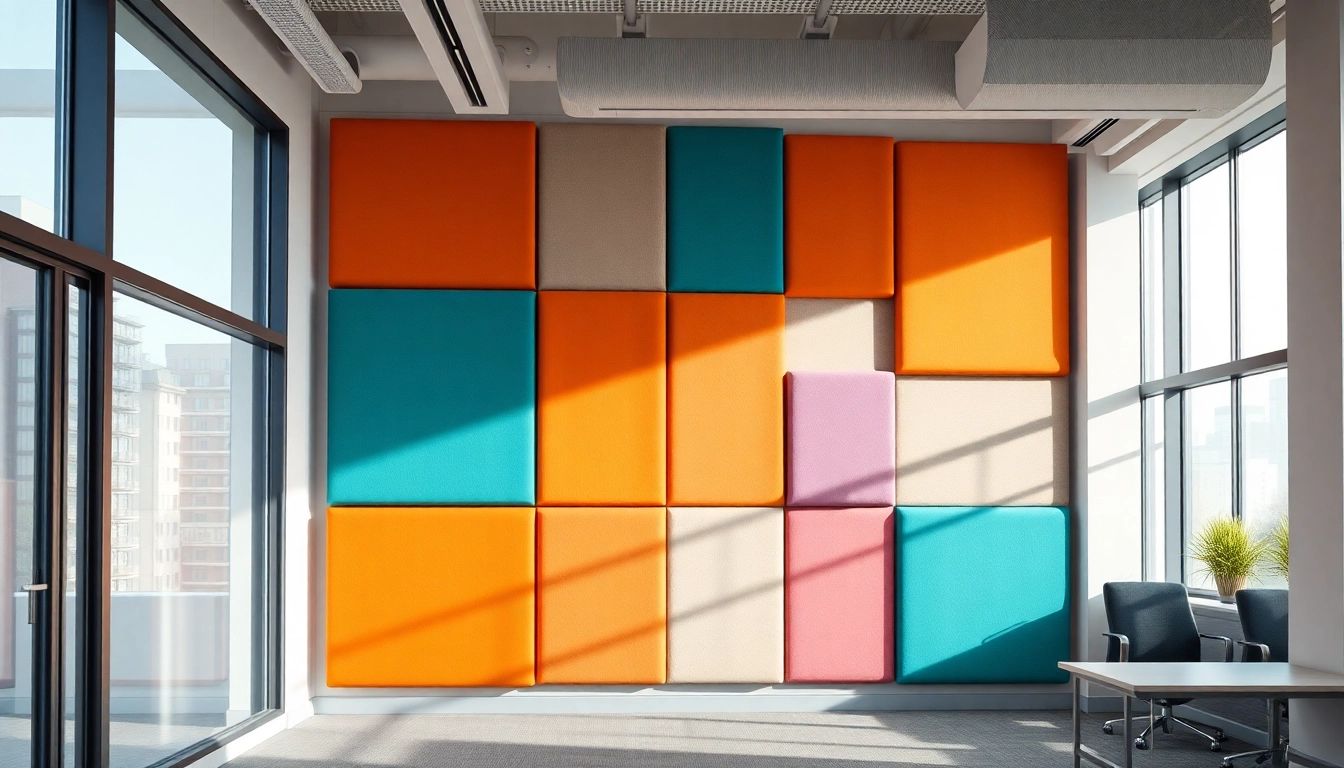 Enhance sound quality with stylish Acoustic Panels in a modern office.