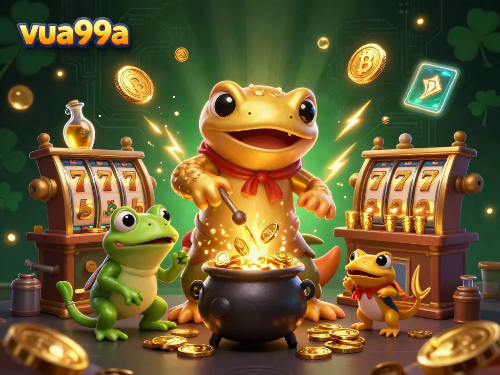 Engage in thrilling gameplay at vua99a with dynamic slot reels and enchanting characters.
