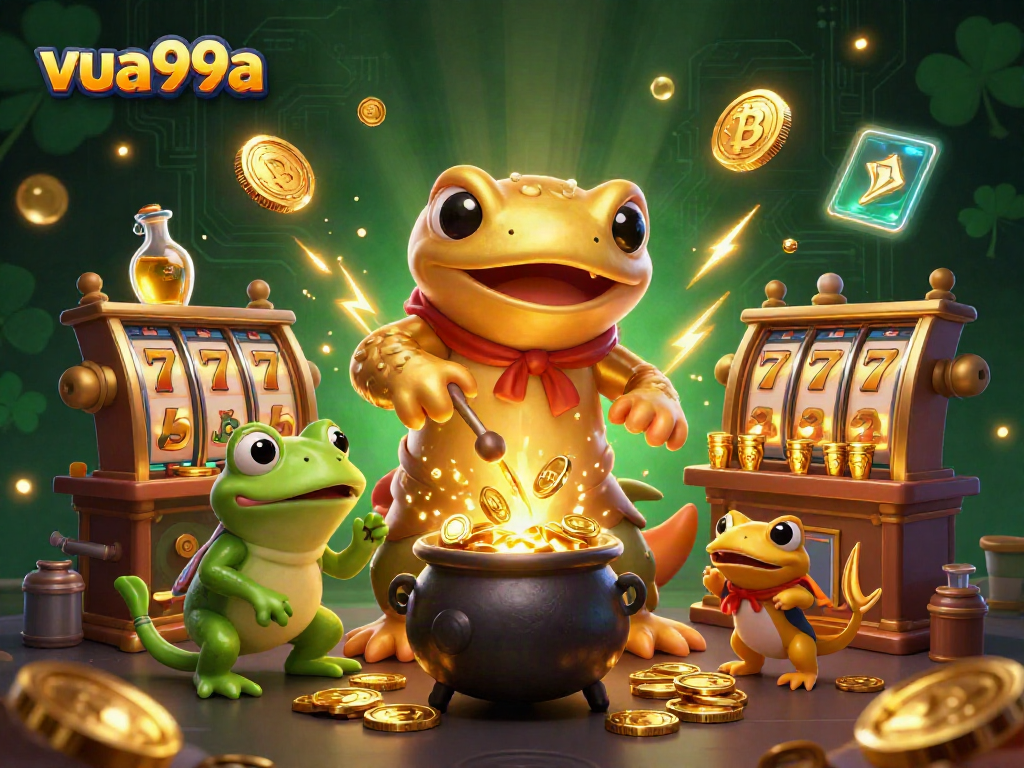 Engage in thrilling gameplay at vua99a with dynamic slot reels and enchanting characters.