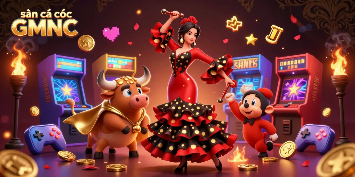 Experience thrilling action at sàn cá cược GMNC with dynamic gaming and vibrant illustrations.