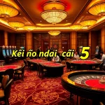 Kèo nhà cái 5 showcased in an exciting casino scene with vibrant gaming tables and thrilling atmosphere.