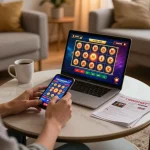 Engaging with ae888a ru com mobile casino app while enjoying a cozy gaming atmosphere