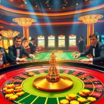 Experience the excitement of winning at LuckyWin with vibrant casino games and elegant players.
