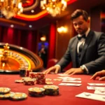 High-stakes poker action at the 789f casino, featuring vibrant chips and cards.