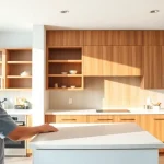 Cabinet refacing Clearwater FL with a craftsman enhancing kitchen cabinetry.