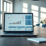 Calculate arbitrage opportunities using the efficient Arbitrage Calculator displayed on a laptop.