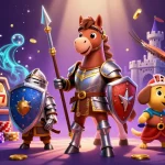 Experience the thrill of slot thailand with vivid gaming elements and dynamic characters in an exciting casino scene.