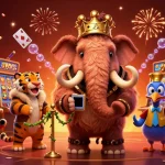 Experience thrilling gameplay at uu88 com with a vibrant casino scene featuring vivid characters.