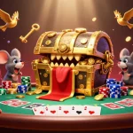 Track the KQBD soccer scores instantly as adventurous mice discover treasures and riches in a vibrant casino scene.