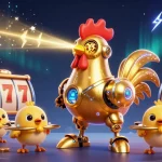 Win big with rokok88 at this exciting casino featuring dynamic slot games and neon crypto elements.