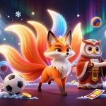 Experience the thrill of winning with 789 bet's vibrant casino scene, featuring animated characters and sports elements.