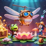 Bermain di BOS88 dengan koleksi permainan slot terbaik dan croupier kera deal kartu.