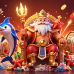 Experience the excitement of xo88 with vibrant 3D characters and casino elements in a detailed illustration.