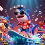 Xem bóng đá today with vibrant characters enjoying underwater treasure and action-packed gaming elements in a lively scene.